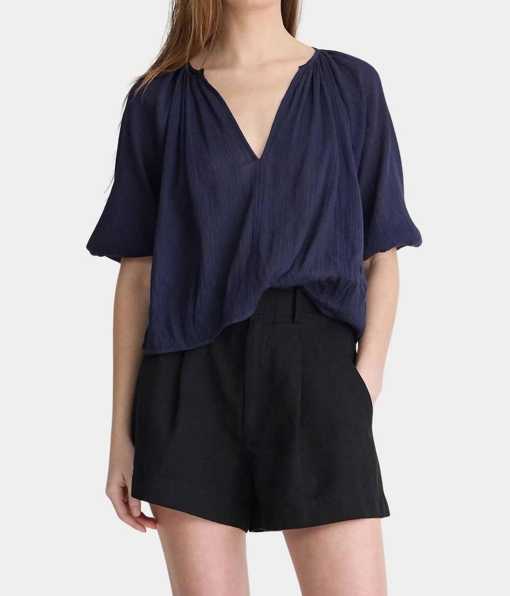 NEW APIECE APART lo campo shirt in navy